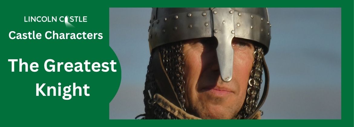 Photograph of a reenactor portraying William Marshall