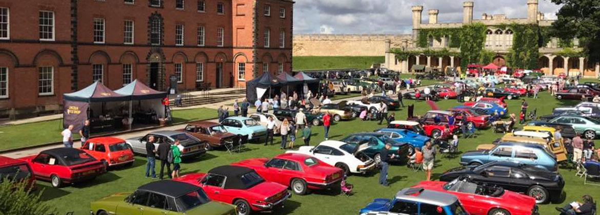 Lincolnshire vintage vehicle society banner