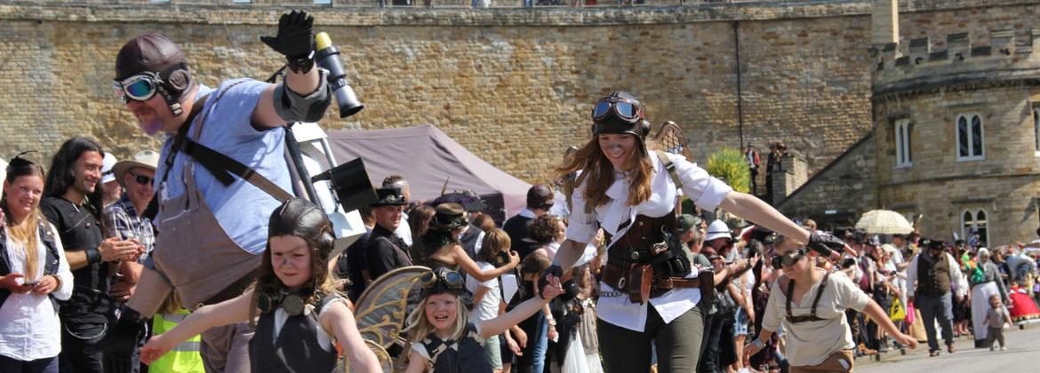 Steampunk banner