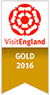 Visit England Gold Accolade 2016