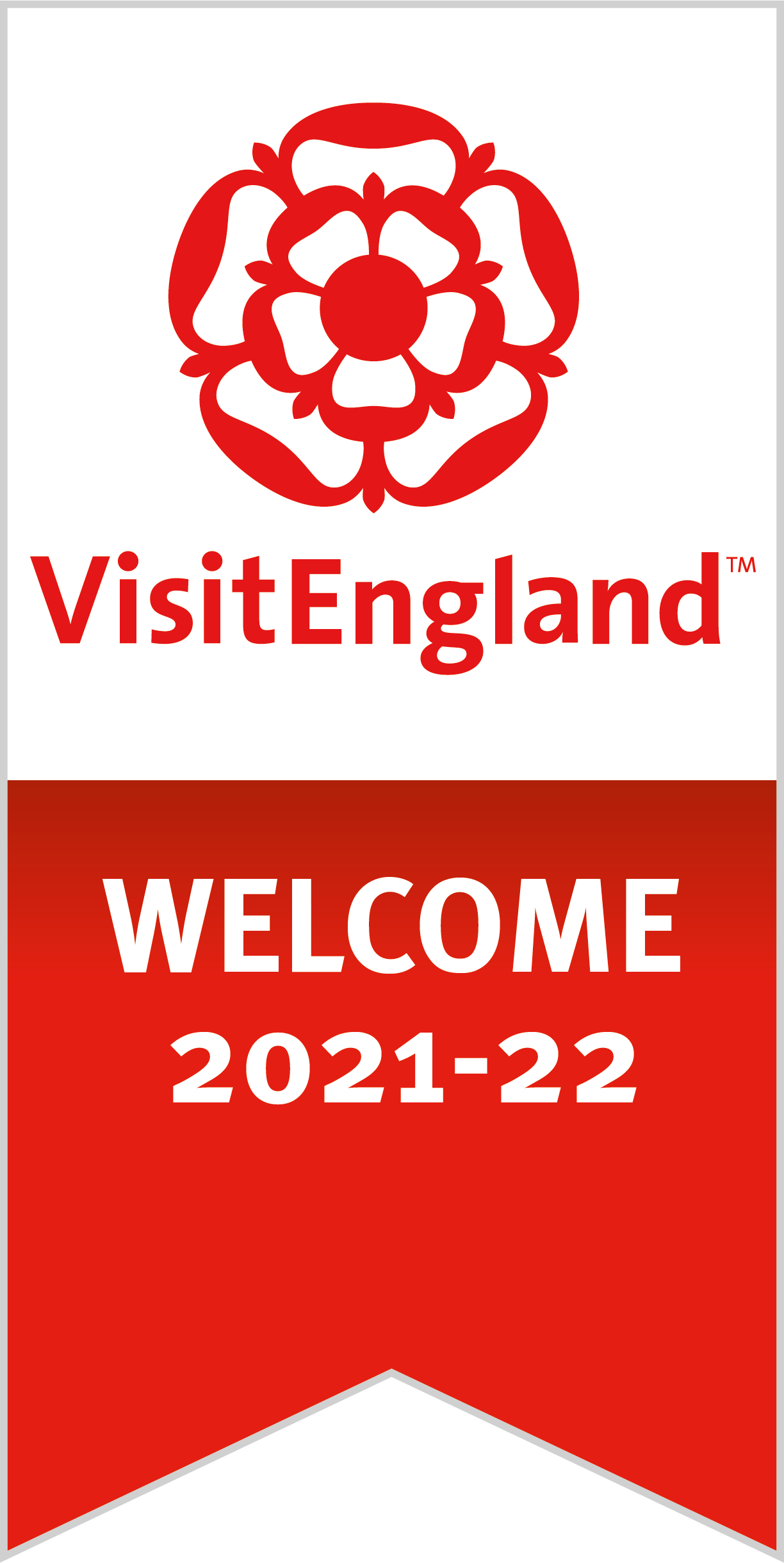 Visit England welcome award 2021 - 2022